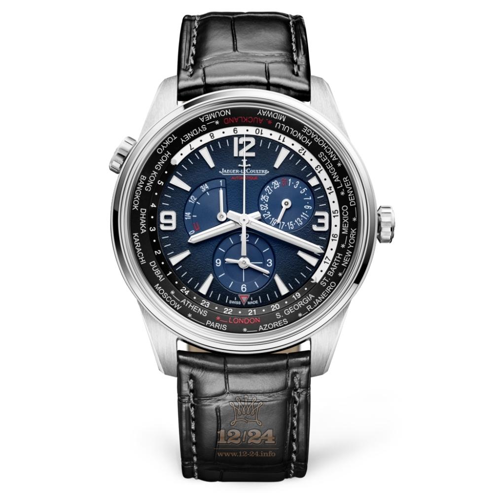 Jaeger-LeCoultre Polaris Watch 904847J 42 mm Stainless steel Case Black Dark blue Dial