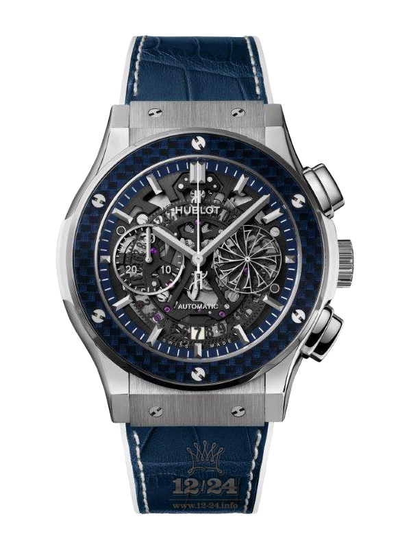 Hublot Classic Fusion Watch 525.NQ.0120.LR.MYO17-SD-LR-W 45 mm Titanium Case Black Dial