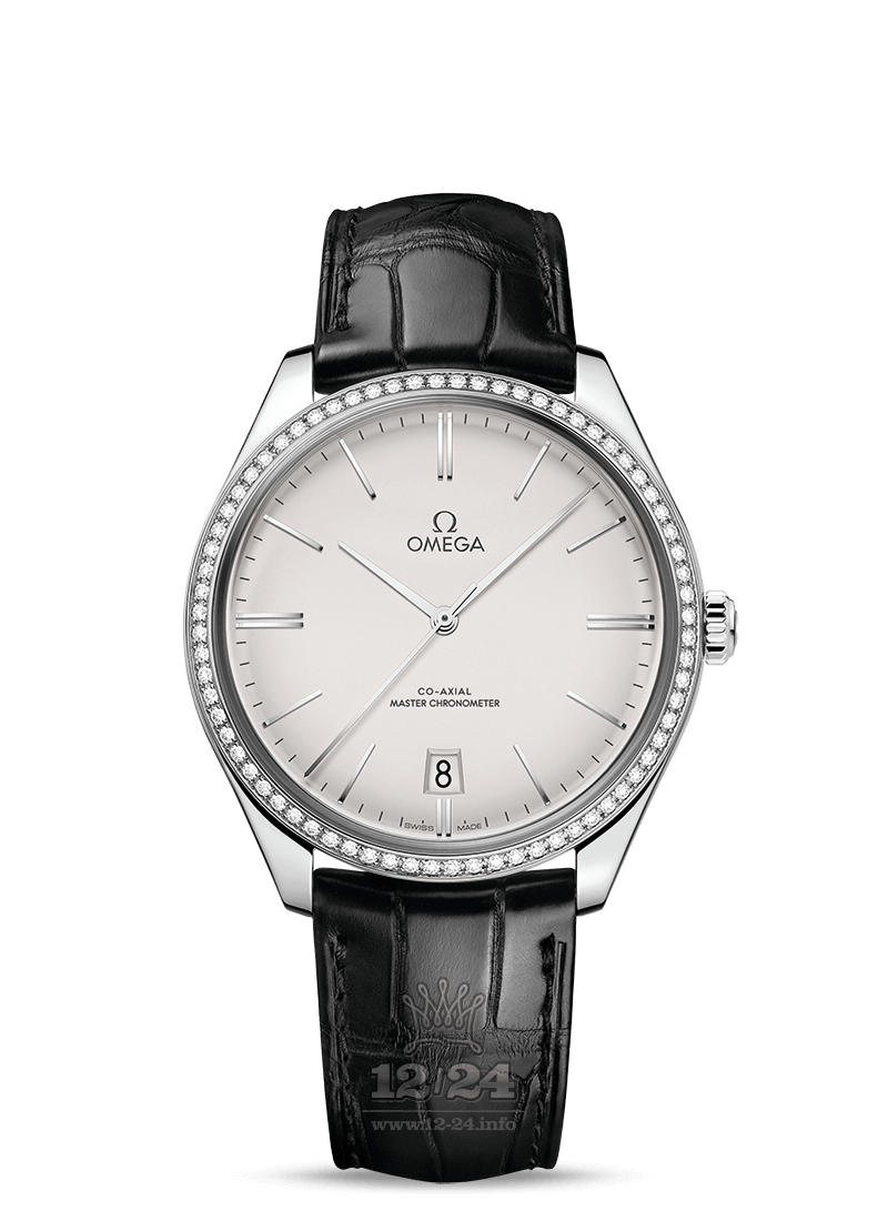 Omega Tresor Watch 435.18.40.21.02.001 40 mm Stainless steel Case Silver Dial