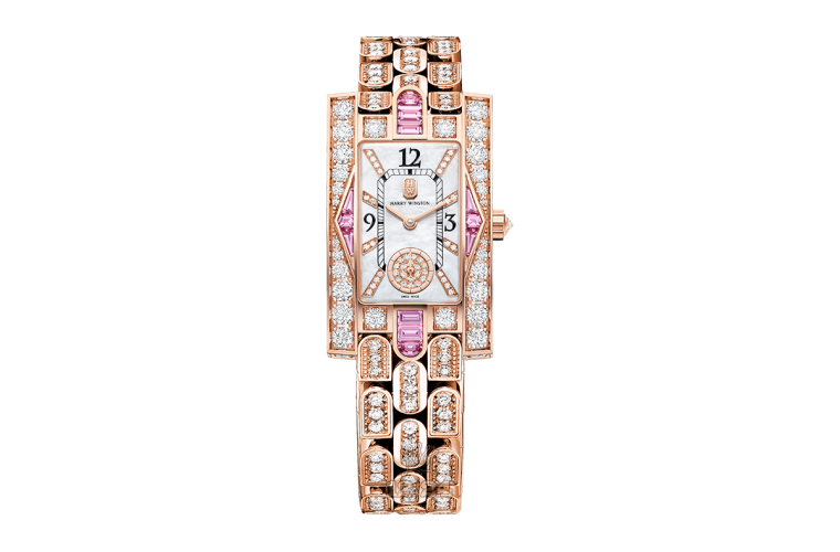 Harry Winston The Avenue Collection Watch AVEQHM21RR127 36 mm Pink gold Case White Dial