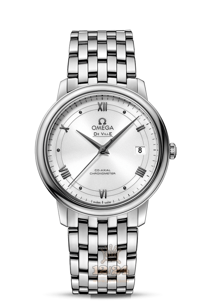 Omega Prestige Watch 424.10.37.20.04.001	 37 mm Stainless steel Case White Dial