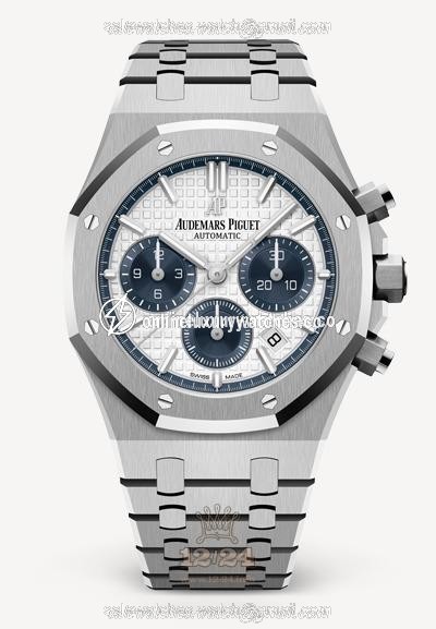 Audemars Piguet Royal Oak Watch 26315ST.OO.1256ST.01 38 mm Stainless steel Case Silver Dial