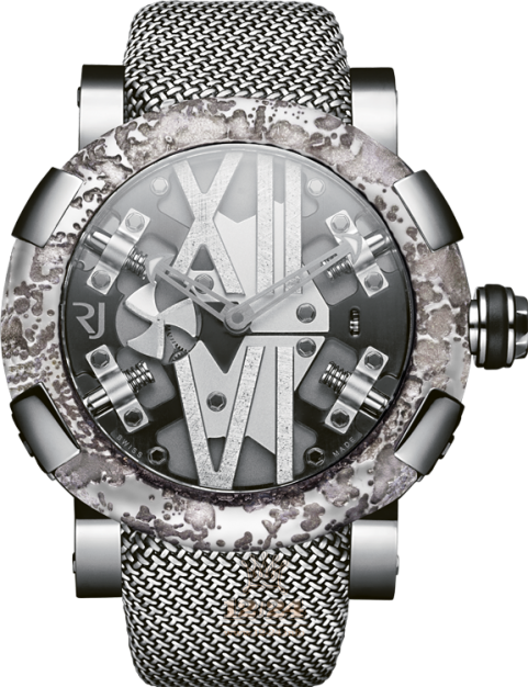 Romain Jerome Sea Watch RJ.T.AU.SP.004.01 50 mm Stainless steel PVD coating Case Gray Dial