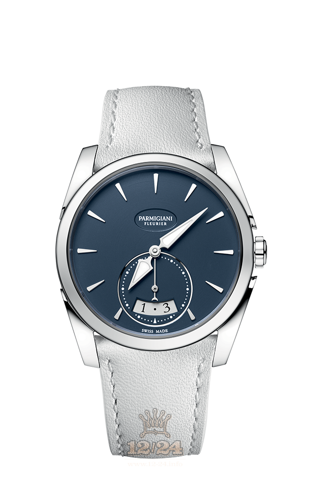 Parmigiani Fleurier Tonda Watch PFC273-0000600-XC2621 33 mm Stainless steel Case Dark blue Dial