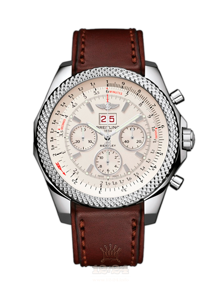Breitling Breitling for Bentley Watch A4436412/G679/479X/A20BA.1 49 mm Stainless steel Case Silver Dial