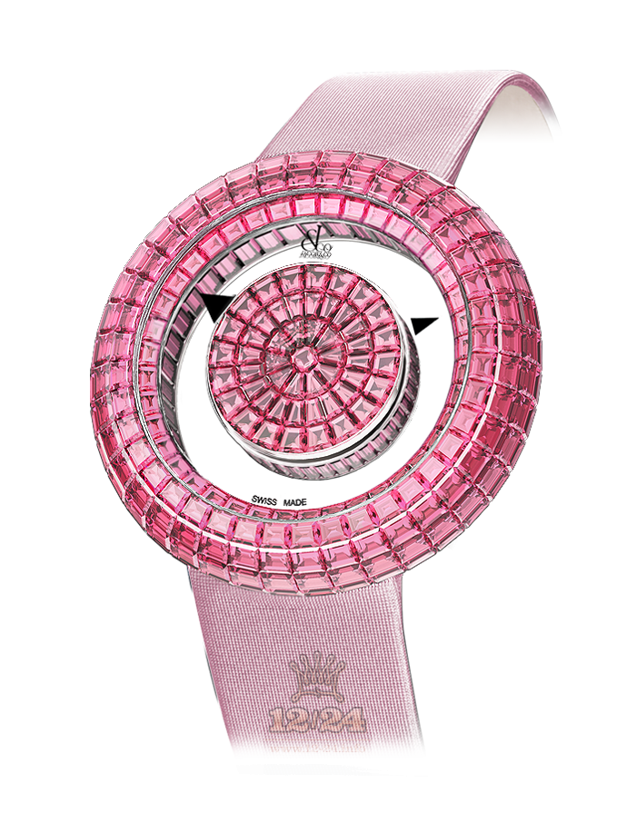 Jacob & Co High Jewelry Masterpieces Watch 210.525.30.BP.BP.3BP 38 mm White gold Case