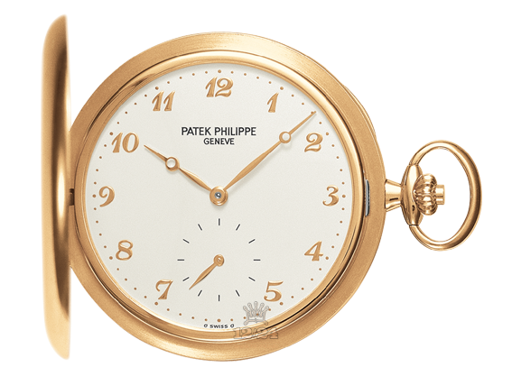 Patek Philippe Hunter Pocket Watches Watch 980J-011 48 mm Yellow gold Case White Dial