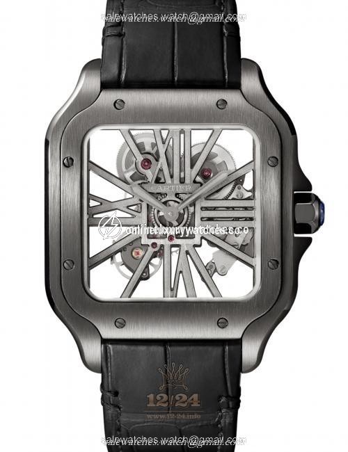 Cartier Santos de Cartier Watch WHSA0009 40 mm Stainless steel Case Gray Dial