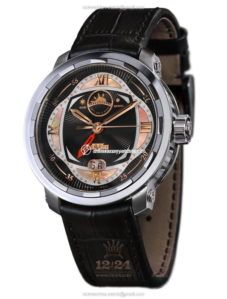 Dewitt Twenty-8-Eight Watch T8.POE.001 43 mm Titanium Case Black Dial