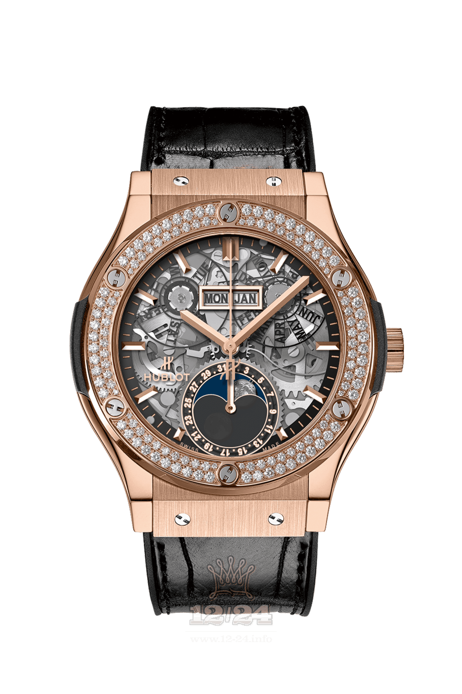Hublot Classic Fusion Watch 547.OX.0180.LR.1104 42 mm Pink gold Case