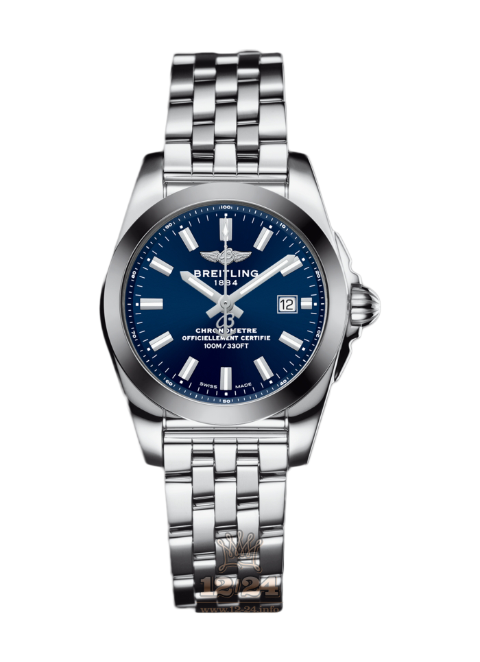 Breitling Galactic Watch W7234812|C948|791A 29 mm Stainless steel Case Dark blue Dial