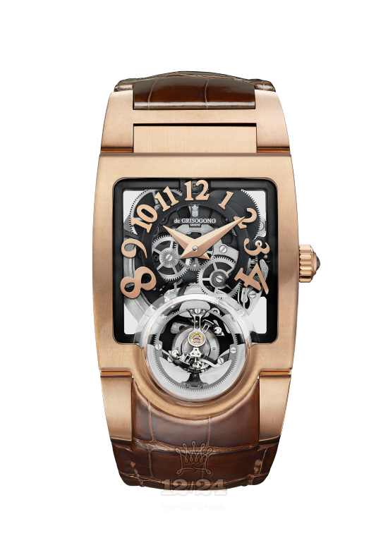 de Grisogono Uno Watch U-T-N01 Pink gold Case