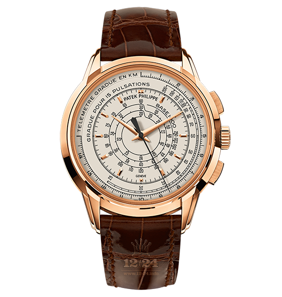 Patek Philippe 175th Commemorative collection Watch 5975R-001 40 mm Pink gold Case Silver Dial