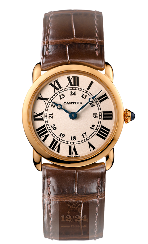 Cartier Ronde de Cartier Watch W6800151 29 mm Pink gold Case White Dial