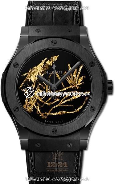 Hublot Classic Fusion Watch 511.CX.0660.LR 45 mm Ceramics Case Black Dial