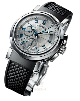Breguet Marine Watch 5827BB/12/5ZU 42 mm White gold Case Silver Dark blue Dial
