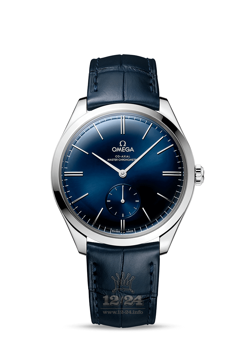 Omega De Ville Watch 435.13.40.21.03.002 40 mm Stainless steel Case Dark blue Dial