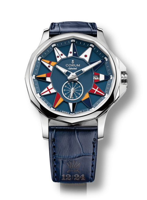 Corum Admiral Watch A395/02982 42 mm Stainless steel Case Dark blue Dial