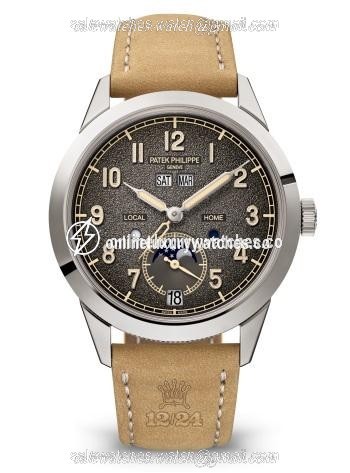Patek Philippe Complications Watch 5326G-001 41 mm White gold Case Black Dial
