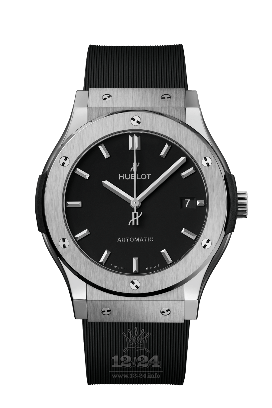 Hublot Classic Fusion Watch 511.NX.1171.RX 45 mm Titanium Case Black Dial