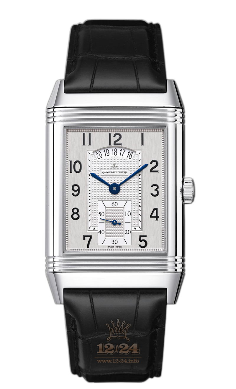 Jaeger-LeCoultre Reverso Watch 3748421 49 mm Stainless steel Case Silver Dial
