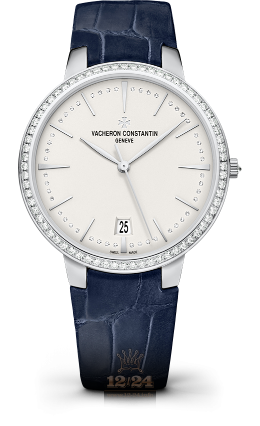 Vacheron Constantin Patrimony Watch 85515/000G-9841 36 mm White gold Case Beige Dial