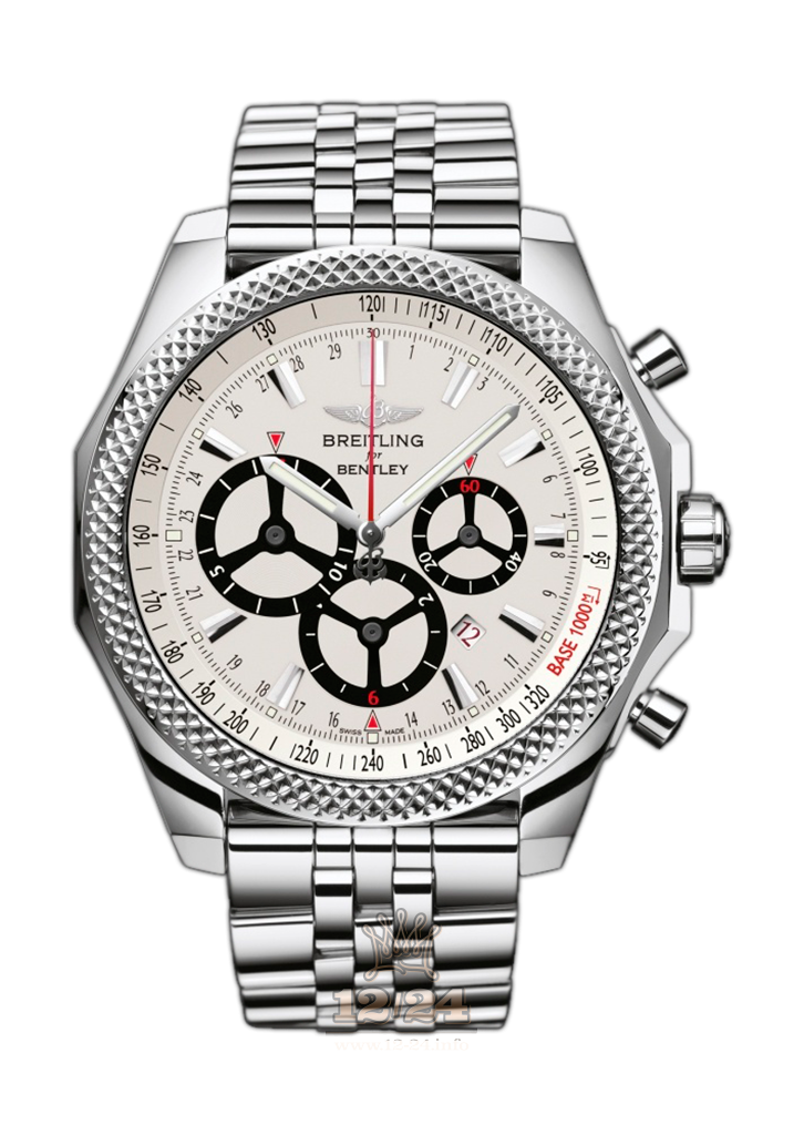 Breitling Breitling for Bentley Watch A2536621/G732/990A 49 mm Stainless steel Case White Dial