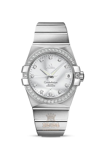 Omega Constellation Watch 123.55.38.21.52.003 38 mm White gold Case Silver Dial