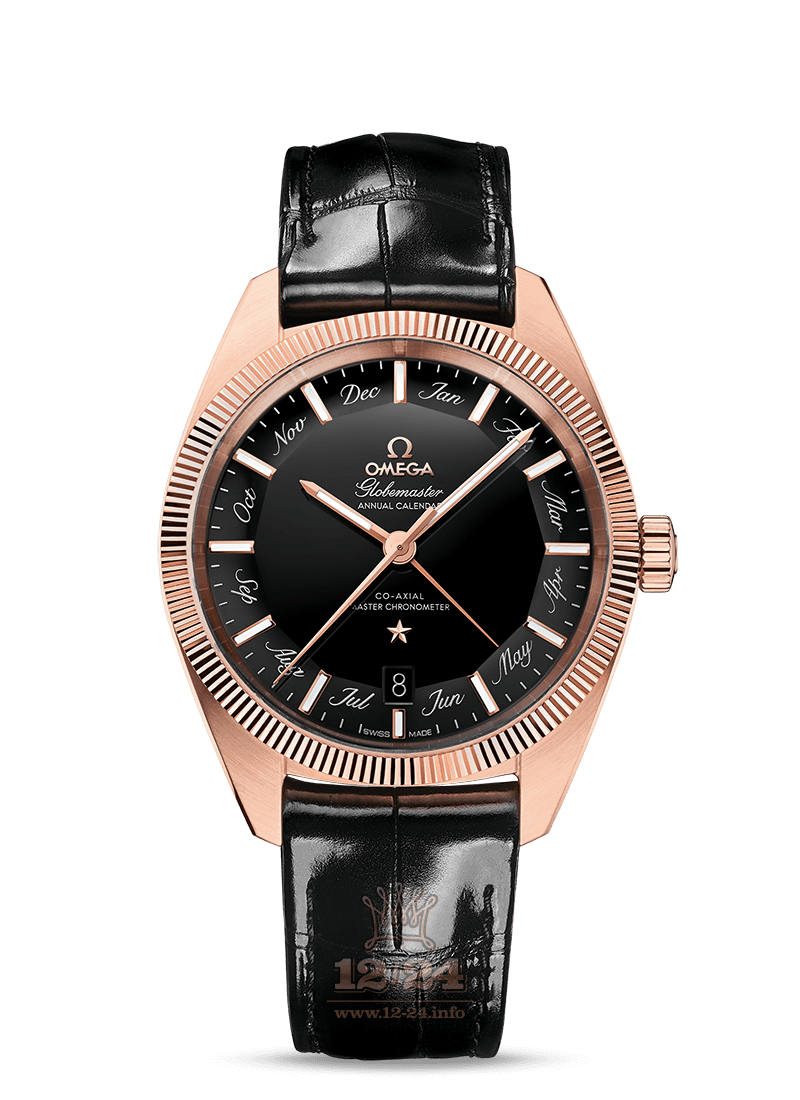 Omega Constellation Watch 130.53.41.22.01.001 41 mm Pink gold Case Black Dial