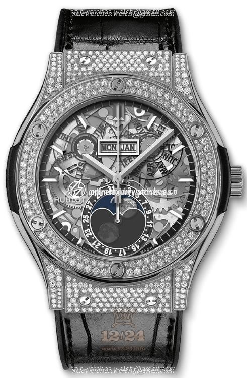 Hublot Classic Fusion Watch 517.NX.0170.RX 45 mm Titanium Case