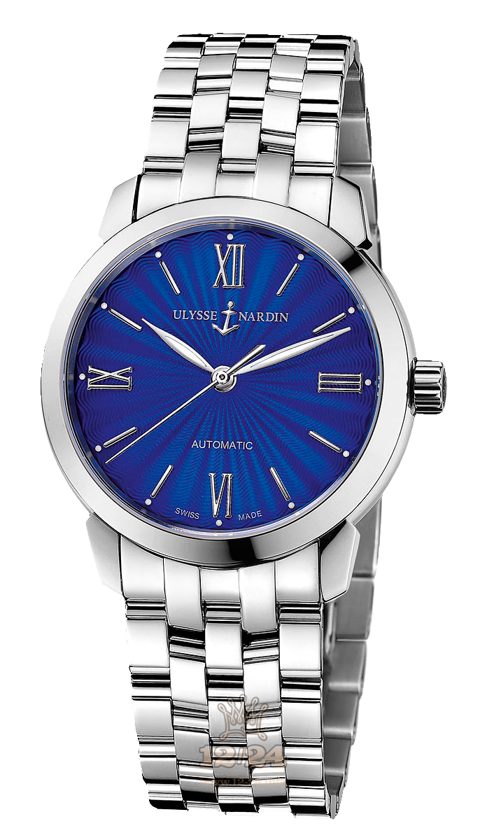 Ulysse Nardin Classic Watch 8103-116-7/E3 31 mm Stainless steel Case Blue Dial