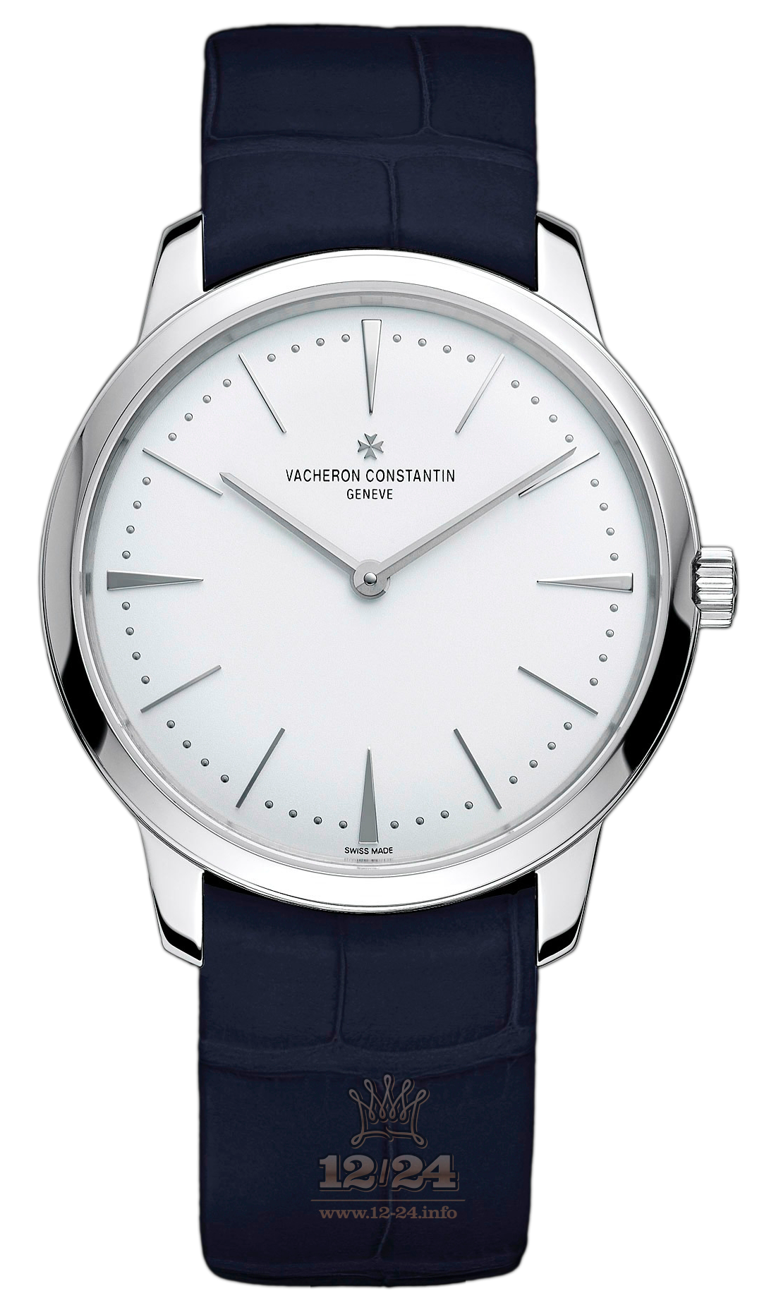 Vacheron Constantin Patrimony Watch 81530/000G-9681 36 mm White gold Case Silver Dial