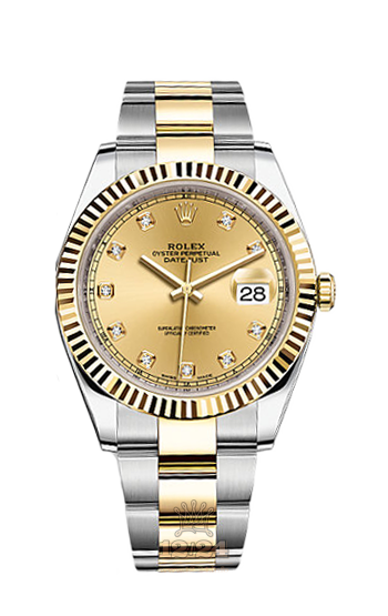 Rolex Datejust Watch 126333-0011 41 mm Steel / Yellow gold Case Golden Dial