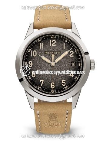 Patek Philippe Calatrava Watch 5226G-001 40 mm White gold Case Black Dial