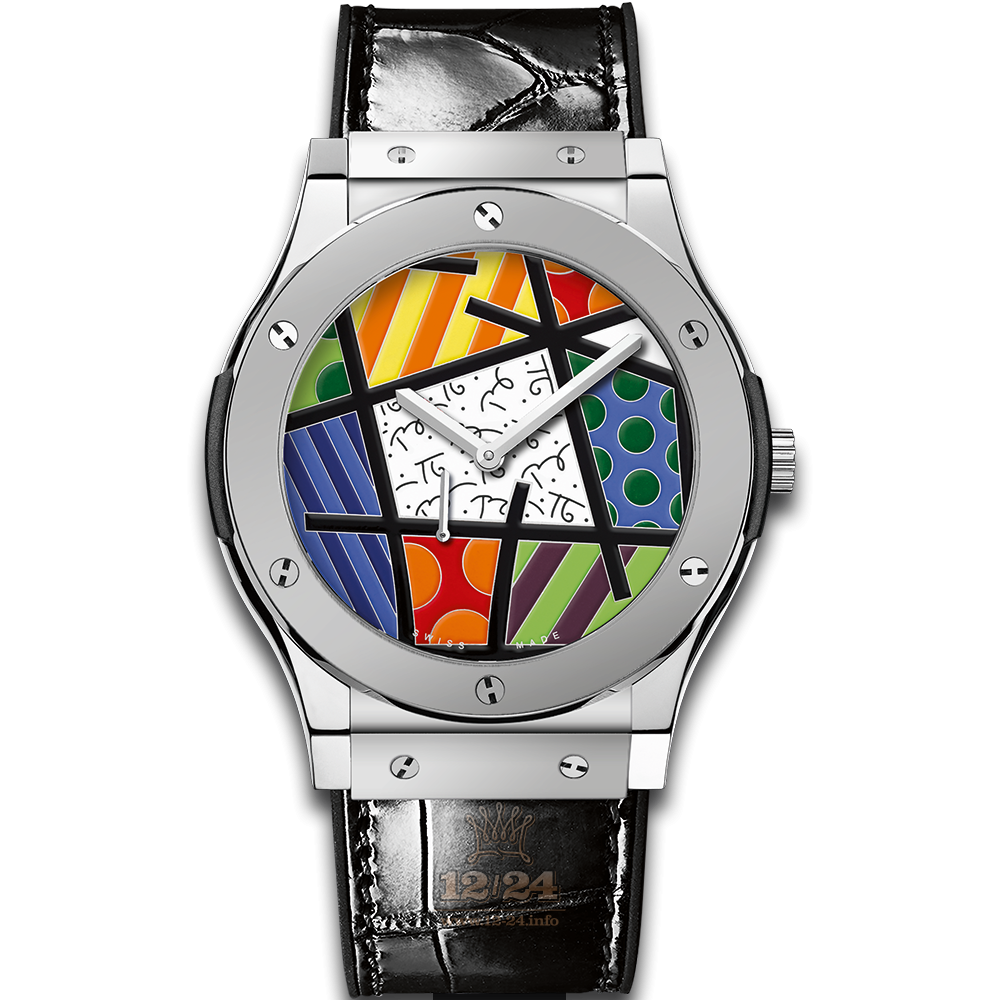 Hublot Classic Fusion Watch 515.TS.0910.LR 45 mm Platinum Case