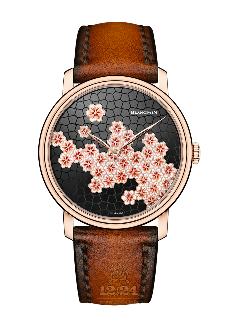 Blancpain Villeret Watch 6612-3633-63B 42 mm Red gold Case