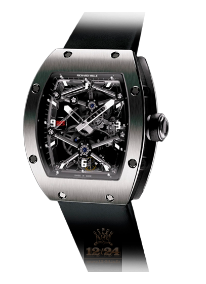 Richard Mille Men's Collection Watch RM 012 48 mm Platinum Case