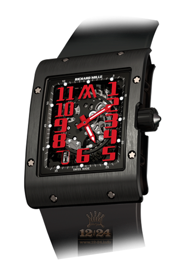 Richard Mille Men's Collection Watch RM 016 Marcus Titane DLC 50 mm Titanium Case