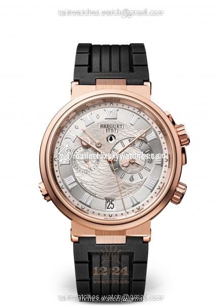 Breguet Marine Watch 5547BR/12/5ZU 40 mm Pink gold Case