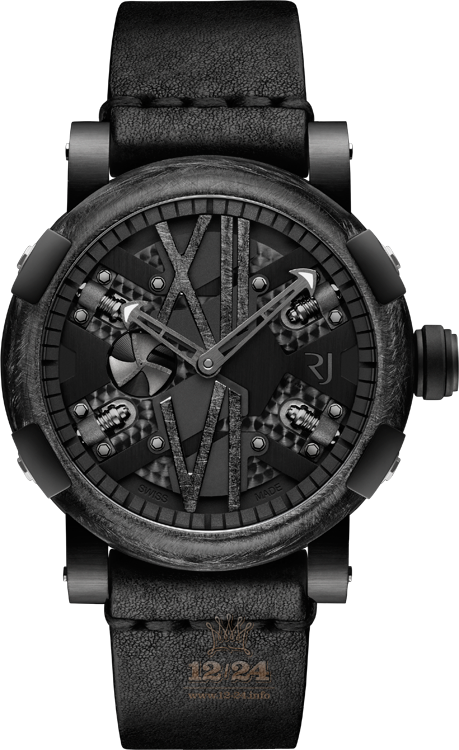 Romain Jerome Sea Watch RJ.T.AU.SP.007.01 46 mm Stainless steel PVD coating Case Black Dial