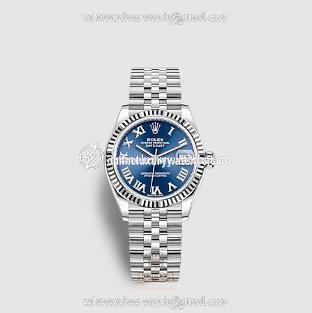 Rolex Datejust Watch 278274-0034 31 mm Stainless steel White gold Case Dark blue Dial