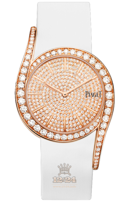 Piaget Limelight Watch G0A38167 38 mm Pink gold Case Golden Dial
