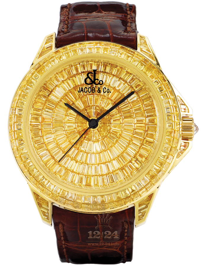Jacob & Co High Jewelry Masterpieces Watch ROYAL2YY 49 mm Yellow gold Case