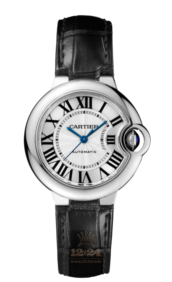 Cartier Ballon Bleu de Cartier Watch W6920085 33 mm Stainless steel Case Silver Dial