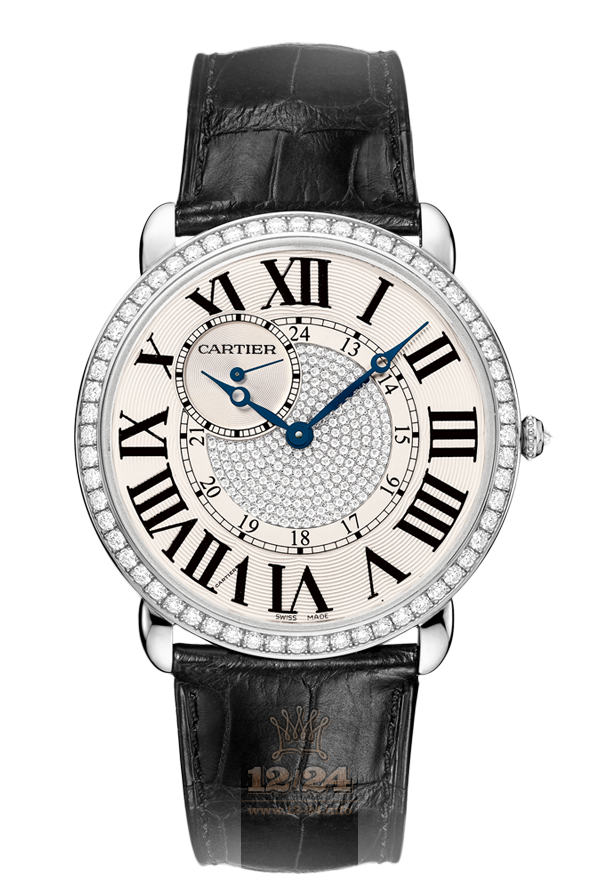 Cartier Ronde de Cartier Watch WR007004 42 mm White gold Case Silver Dial