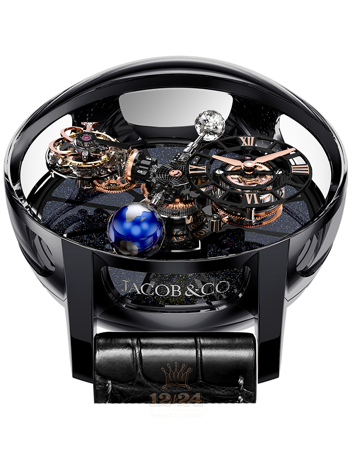 Jacob & Co Grand Complication Masterpieces Watch AT100.40.95.KN.SD.B 50 mm Ceramics Case