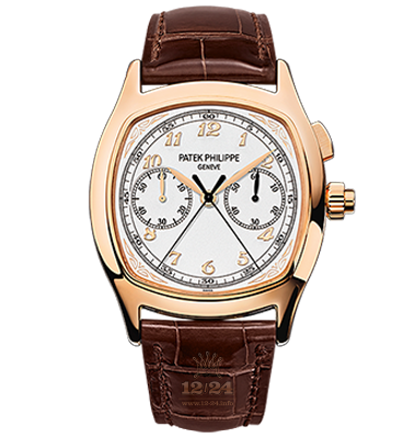 Patek Philippe Grand Complications Watch 5950R-001 37 mm Pink gold Case Silver Dial