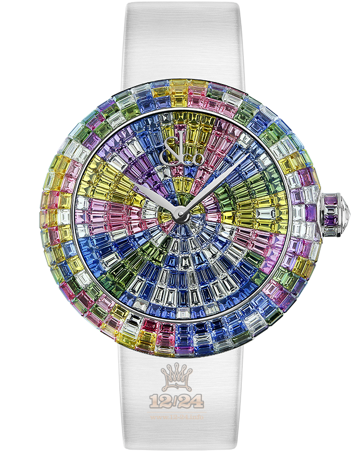Jacob & Co High Jewelry Masterpieces Watch BA534.30.HX.UB.A 44 mm White gold Case