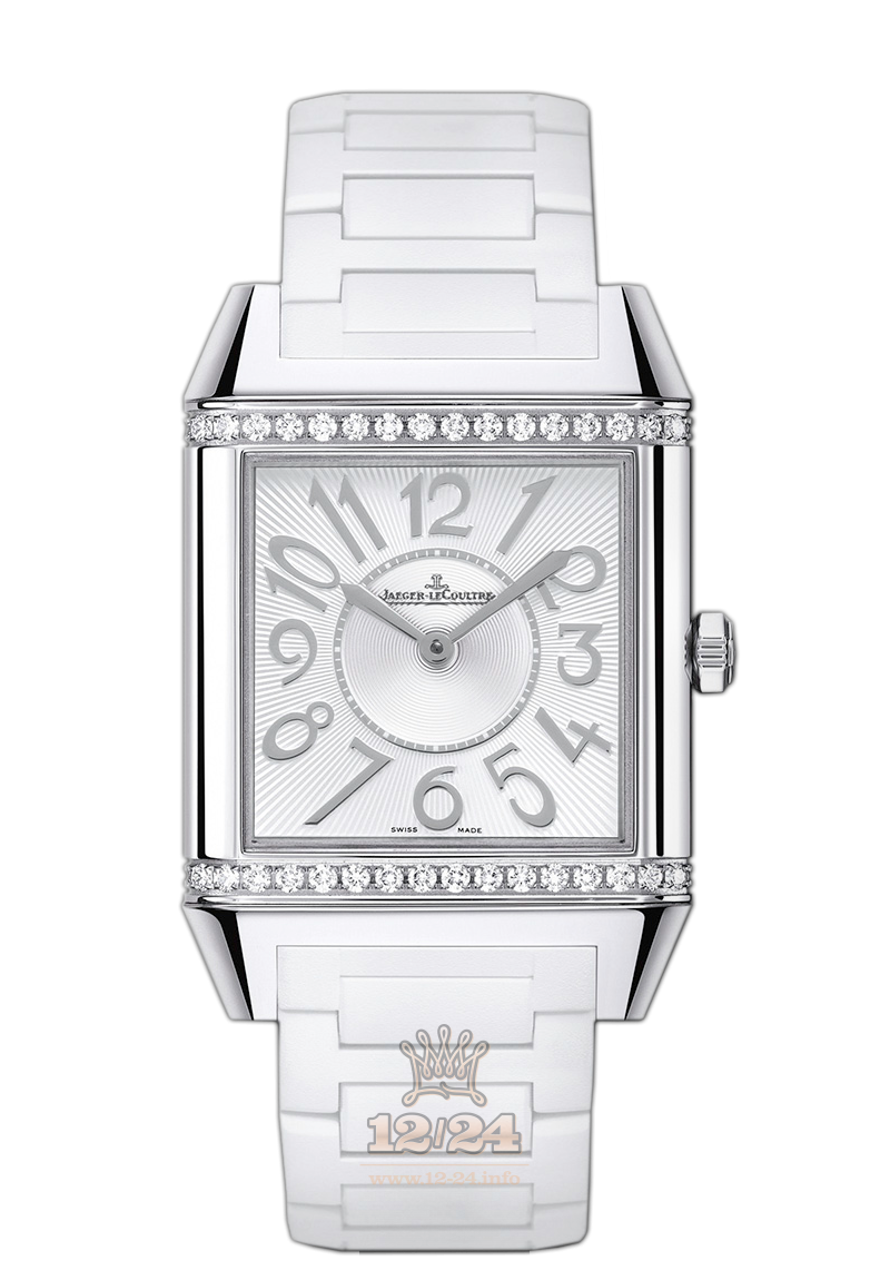 Jaeger-LeCoultre Reverso Squadra Watch 7038720 42 mm Stainless steel Case Silver Dial