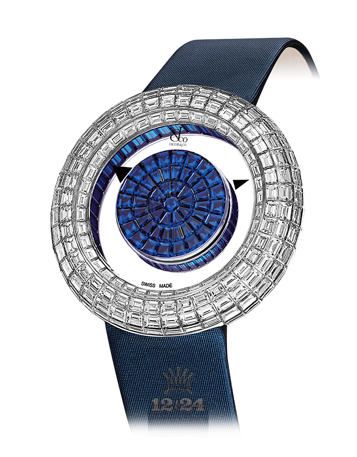 Jacob & Co High Jewelry Masterpieces Watch 210.525.30.BD.BB.3BD 38 mm White gold Case